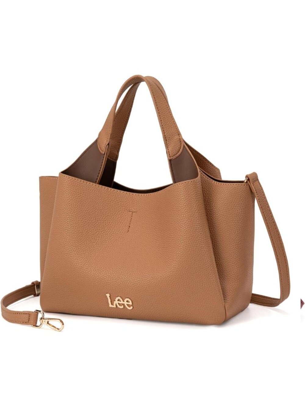 Stylish Women's Small Tote Bag with Two Detachable Pockets - Versatile Handbag